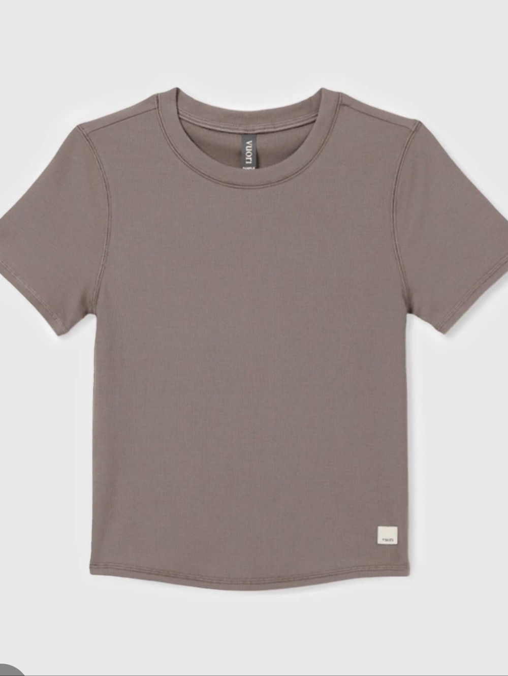 Vuori Pose Fitted Rib Tee S